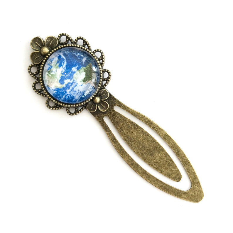 Earth Antique Brass Bookmark image 2