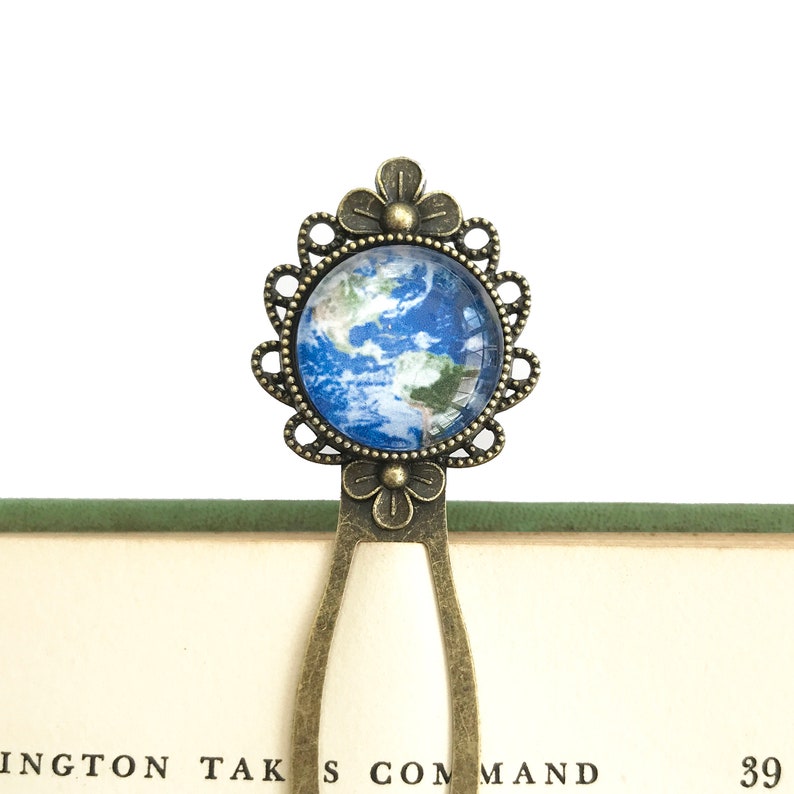 Earth Antique Brass Bookmark image 3