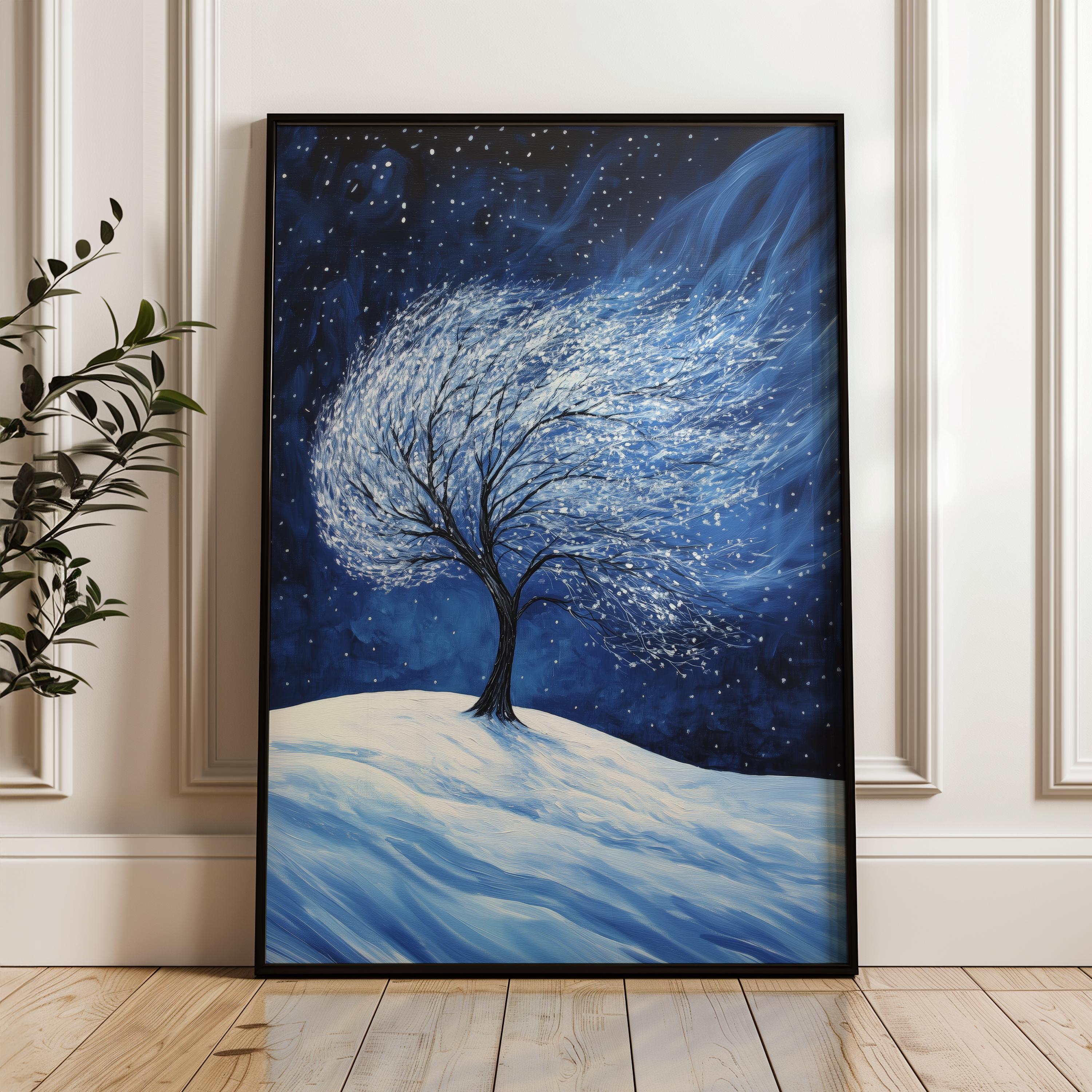 Four Seasons Art Bundle, Wall Art Landscape, Spring Summer Autumn ...