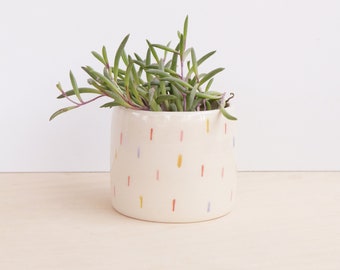 3 Inch Ceramic Planter | Colourful Planter | Cactus Plant Pot | Succulent Plant Pot