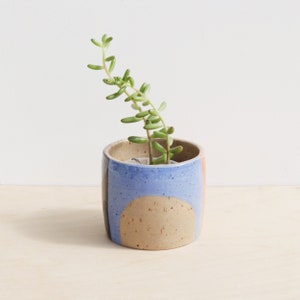 Colorful Ceramic Planter Cactus Pot with Drainage Indoor Succulent Planter image 4