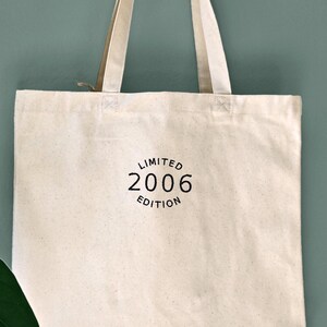 Personalisiert Geburtstag Geschenk Freundin personalisiert Taschen runder Geburtstag Geschenke zum 30 Geburtstag Oma Geburtstagsgeschenke Bild 8