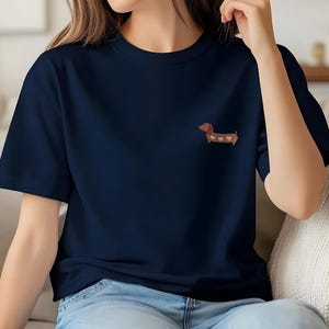 Hundemotiv T-Shirt als Geburtstagsgeschenk für Freundin
