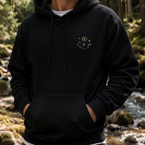Unisex Partnerlook Hoodie mit personalisierten Initialen