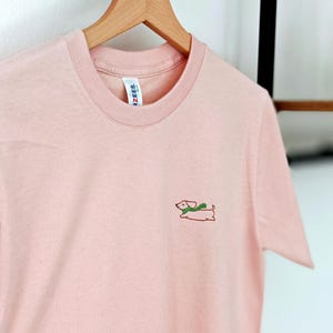 Dackel T-shirt Hund bestickt Damen Tshirt lustig Dachshund gestickte Dackel Geschenke Hunde Papa T-shirt Hunde Mama Geschenke Hundebesitzer image 6