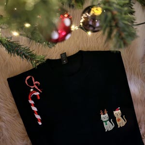 Lustiger Katzen Pullover als Weihnachtsgeschenk Damen Herren