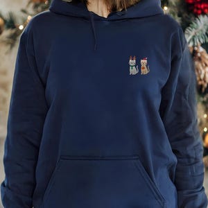 Weihnachts Pullover Katzen Motiv Geschenkidee Weihnachten