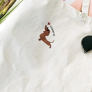 Dackel Tasche als Geburtstagsgeschenk für Frauen