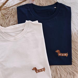 Damen T-Shirt mit Dackel Motiv – perfekt für Hundemamas
