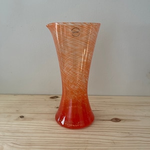 Orange Twist Dansk Carafe Cocktail Pitcher Modern Glass Classic Style