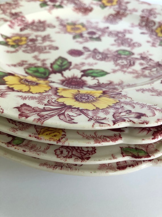 Ditsy Floral Large Plates - Heather Taylor Home