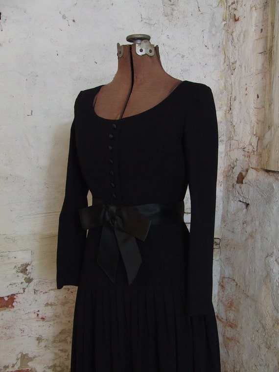 1960s Cocktail Dress Little Black Dress Adele Simp