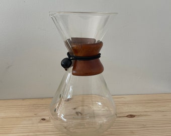 Chemex Pyrex 10 Cup Pour Over Coffee Pot Mid Century Design