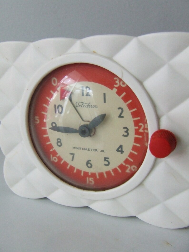 Minitmaster Jr. Telechron Electric Clock and Kitchen Timer Etsy