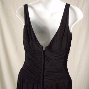 1960s Little Black Dress Form Fitting Ruched Small - Etsy