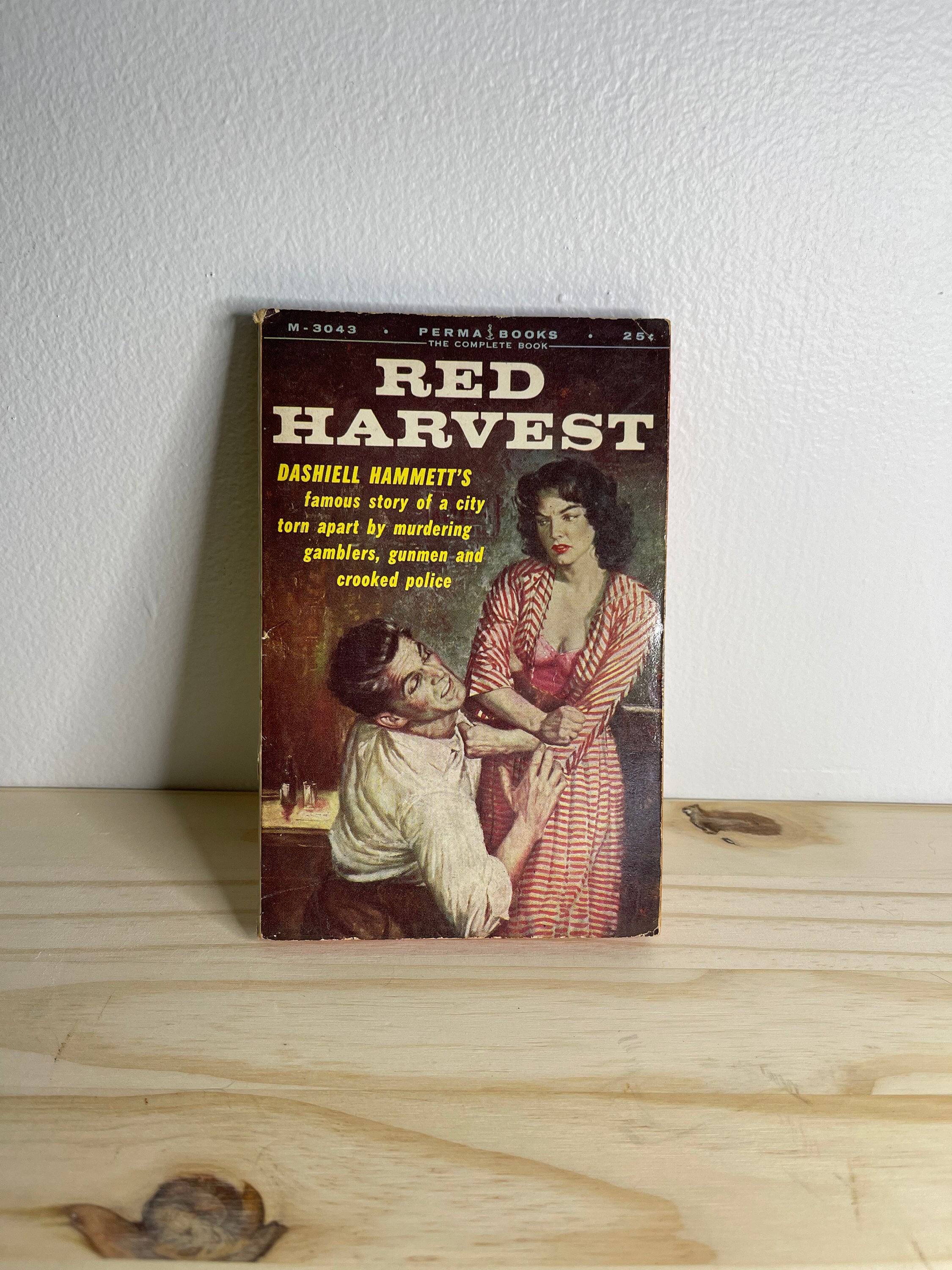 Gå forud Forestående Køb Red Harvest by Dashiell Hammett Perma Books Dime Store Novel - Etsy