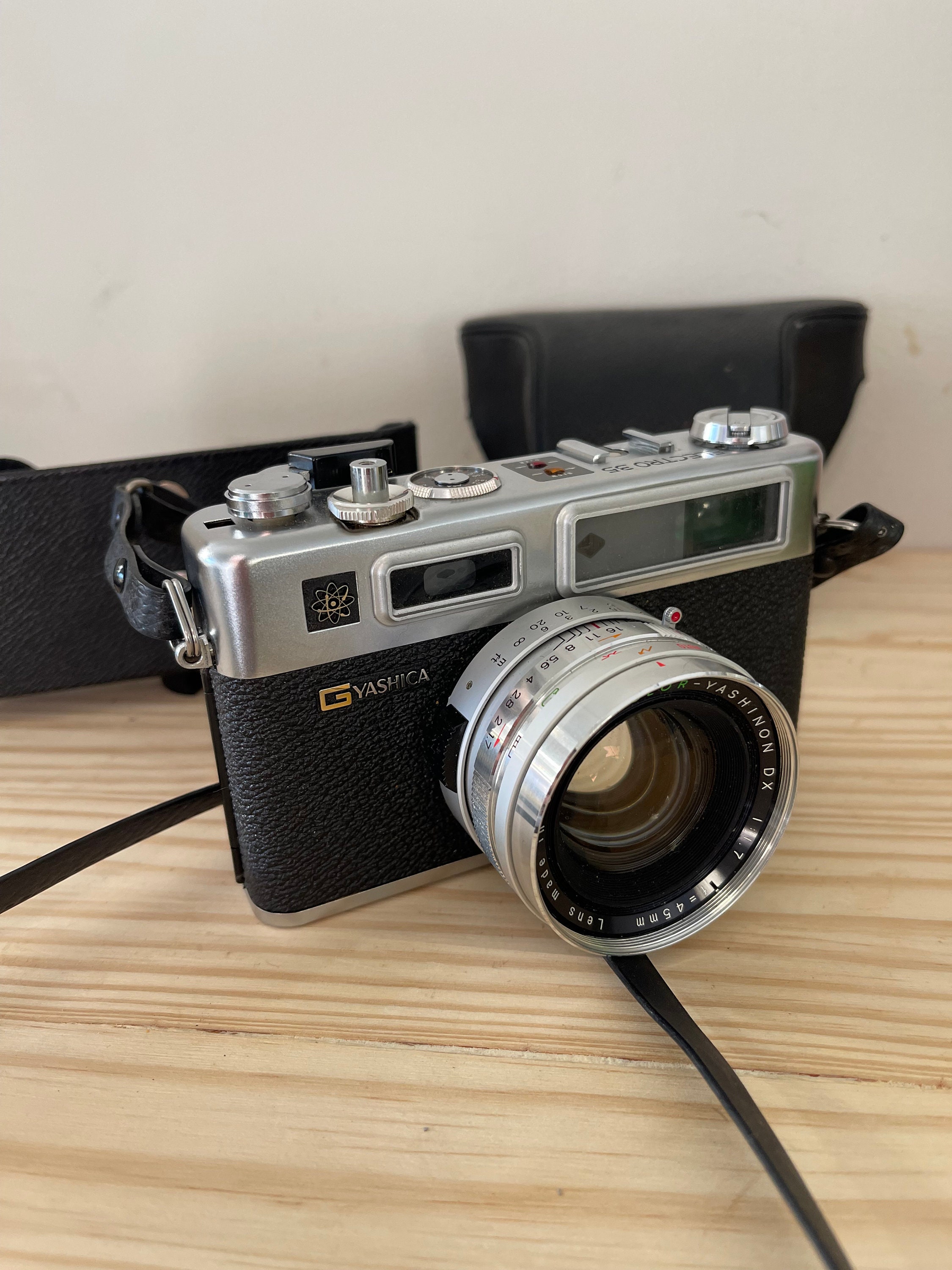 Vintage Yashica Electro 35 Film Camera Case Neckstrap - Etsy India
