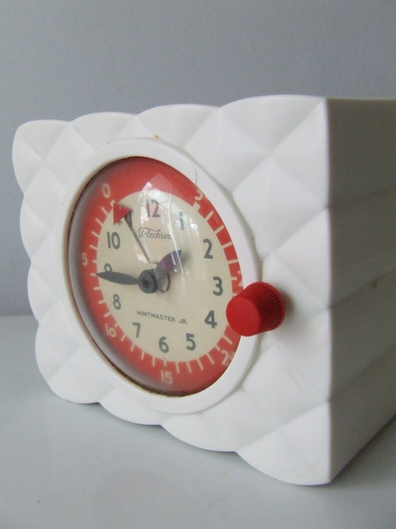 Minitmaster Jr. Telechron Electric Clock and Kitchen Timer Etsy