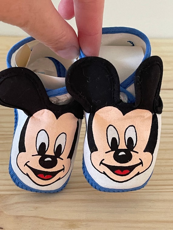 Disney Babies Mickey Mouse Baby Shoes Slippers New