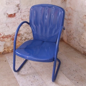 vintage shell back lawn chairs