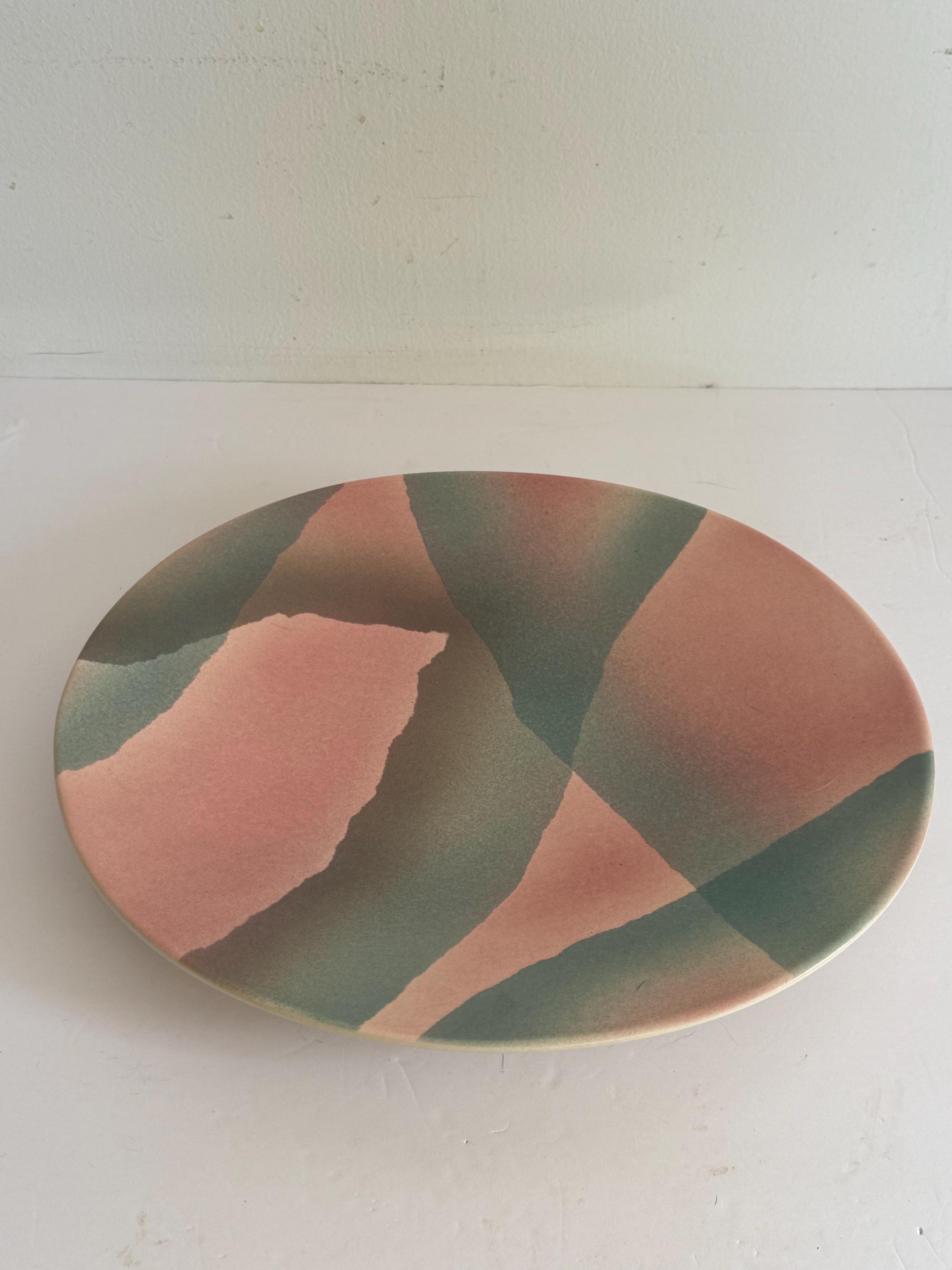 幾何学模様　MIKASA ビンテージ食器 　JOHN BERGEN Mikasa Intaglio Life Style Pattern by John Bergen Salad Plate - Etsy