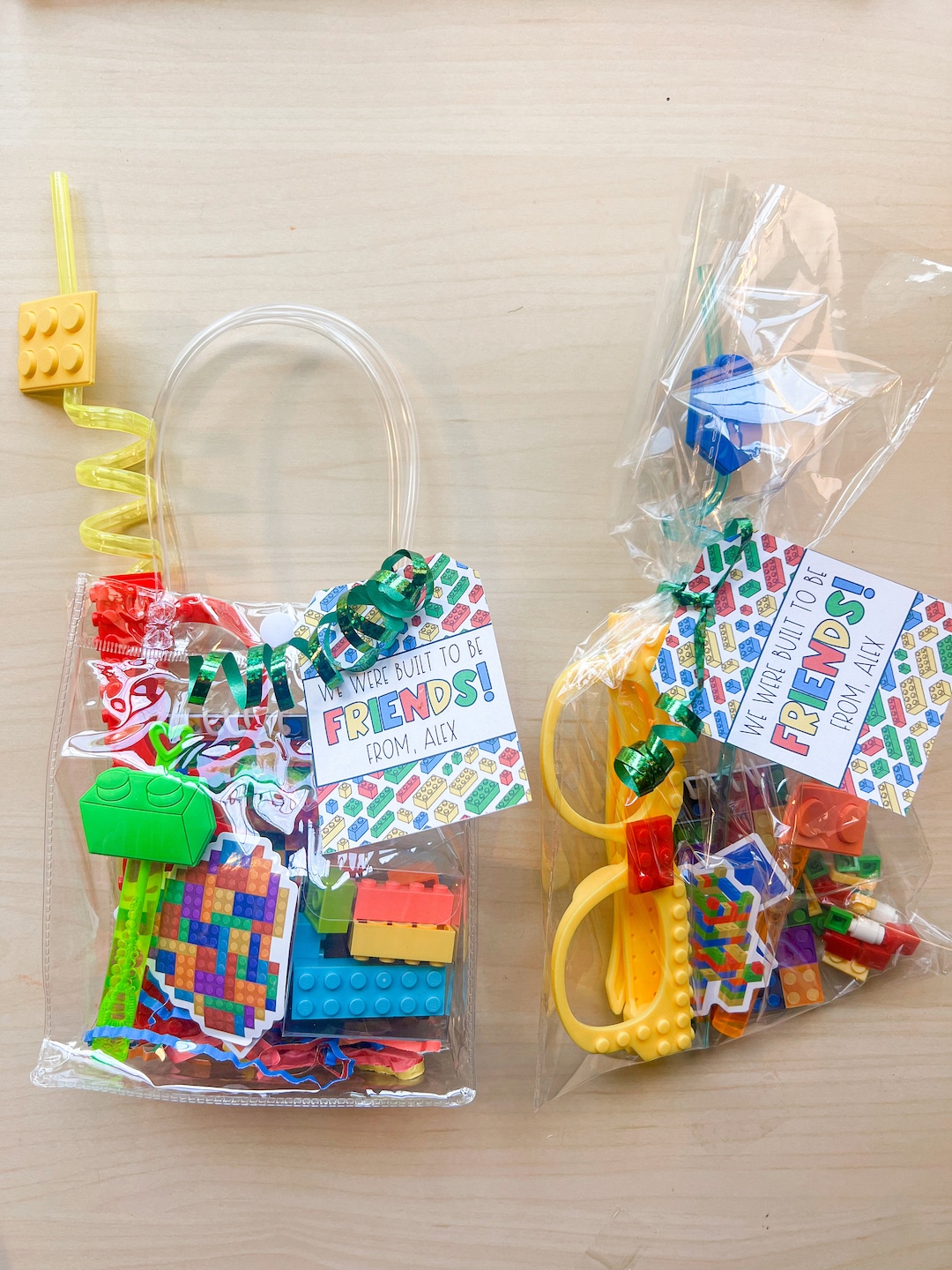 Building Brick Party Favor Set: Glasses, Stickers, Bubbles Notebook  Australia