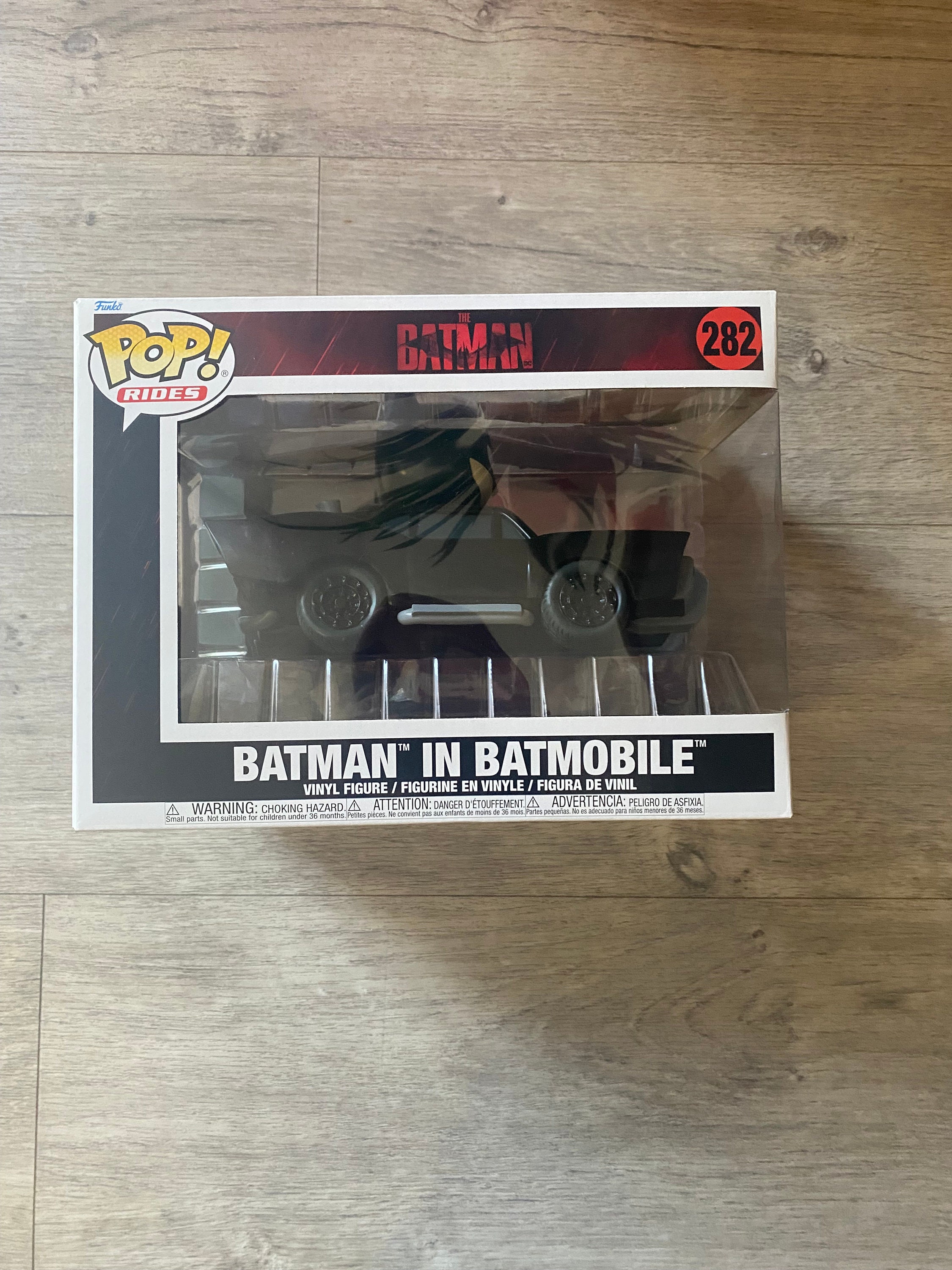 Funko Pop Batman Figure With Batmobile