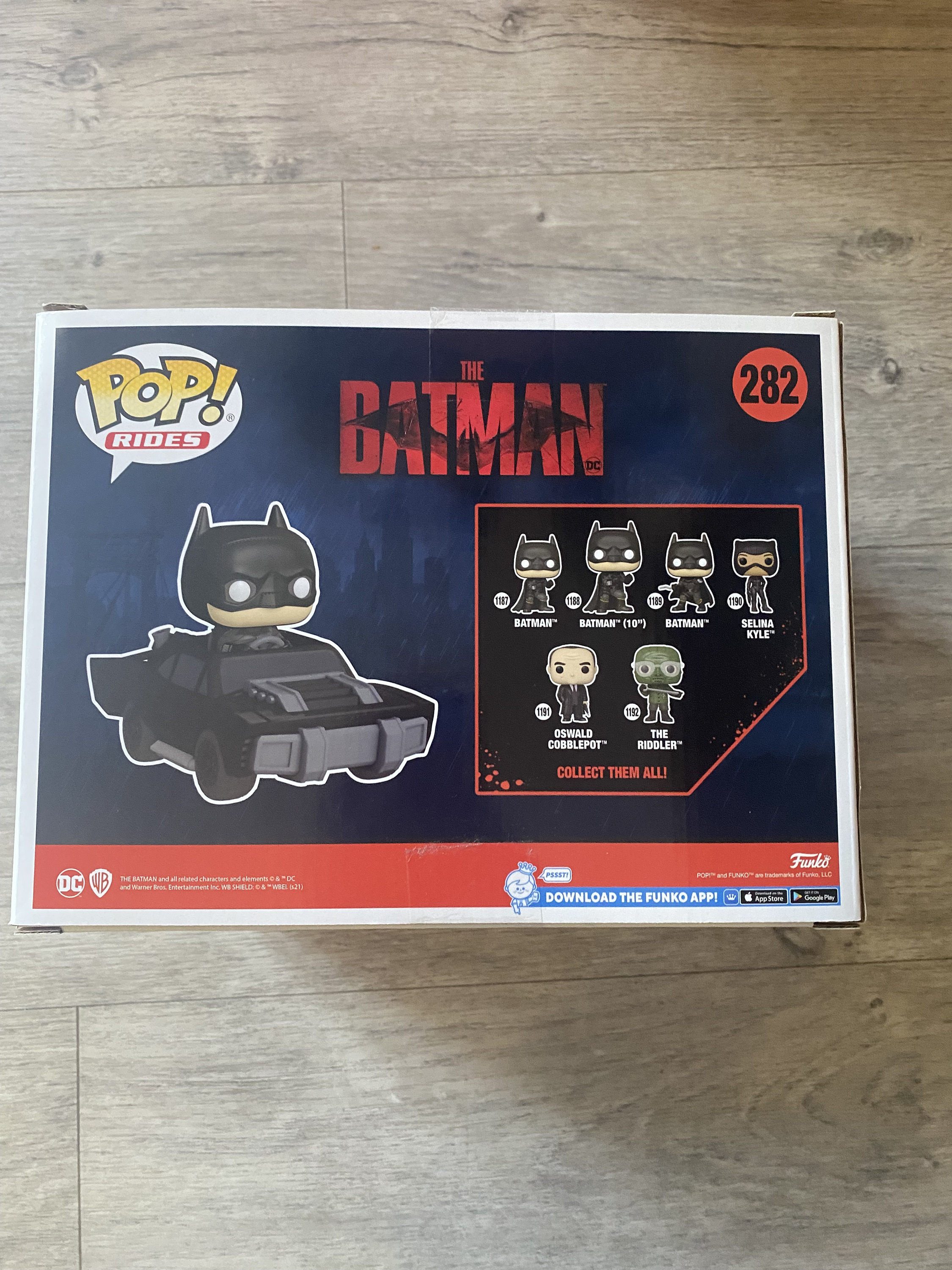 Funko Pop Batman Figure With Batmobile - Etsy