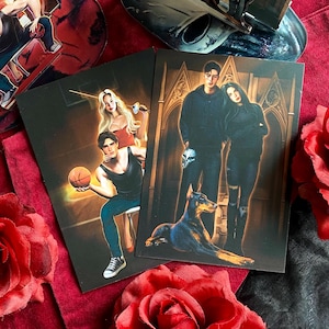 Devil’s Night Art Set of 2 – Michael & Erika | Kai and Banks – Penelope Douglas image 1