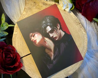 Jaxon Vega & Grace Foster – Double-sided Art Print – Crave Series