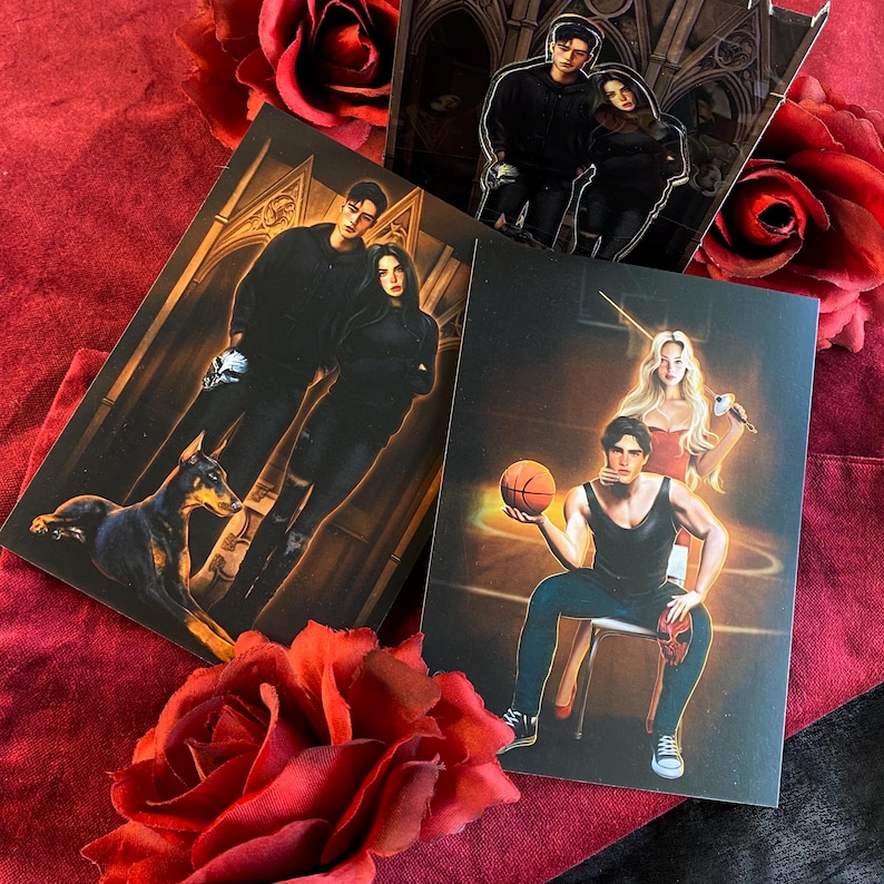 Devil’s Night Art Set of 2 – Michael & Erika | Kai and Banks – Penelope Douglas image 2