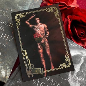 Zade – Stampa artistica – Haunting Adeline di H. D. Carlton – Lamina d'argento – A6 – Licenza ufficiale