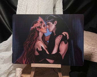 Hades & Persephone Art Print – A Touch of Darkness by Scarlett St. Clair – A5