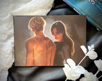 Juliette & Warner – “Ignite” Art Print – Shatter Me Series by Tahereh Mafi