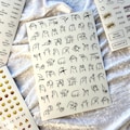 Book Annotation Reaction Stickers - 4 Variants - Transparent product logo