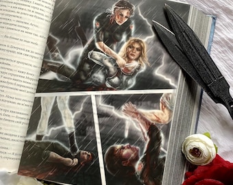 Onyx Storm Overlays – Set of 7 Page Arts – Compatible with US Hardcover Edition
