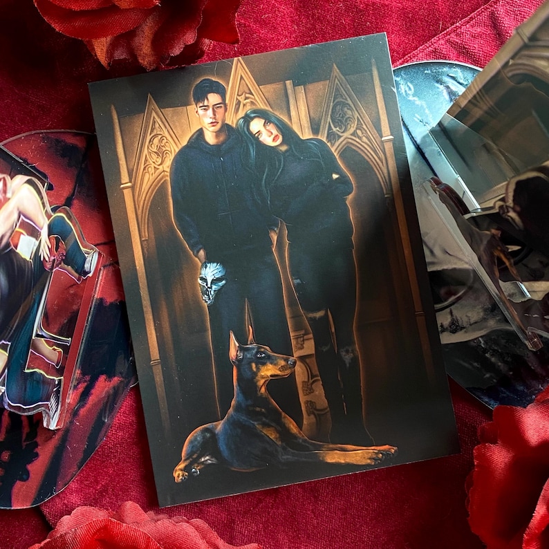 Devil’s Night Art Set of 2 – Michael & Erika | Kai and Banks – Penelope Douglas image 3