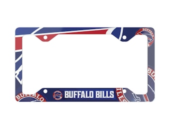 Buffalo Bills NFL License Plate Frame, Team Sports Car Decor