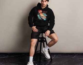 Sudadera con capucha extragrande unisex