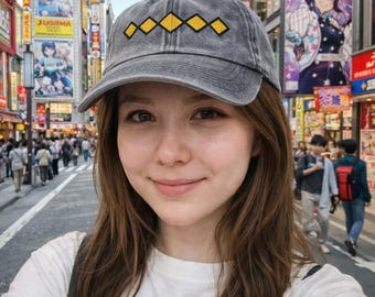 Oguri-pet | Geborduurde honkbalhoed voor animefans, Uma Musume: cadeau mooie derbyfan