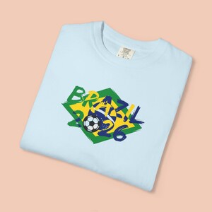 Brazil Soccer Shirt 2026, Brazil Football Tee, Brazilian Flag Shirt, World Soccer 2026 Shirt, Brazil Fan Tee, Game Day Shirt image 10