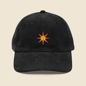 Casquette brodée Dark Souls : Solaire Praise the Sun, cadeau pour gamer