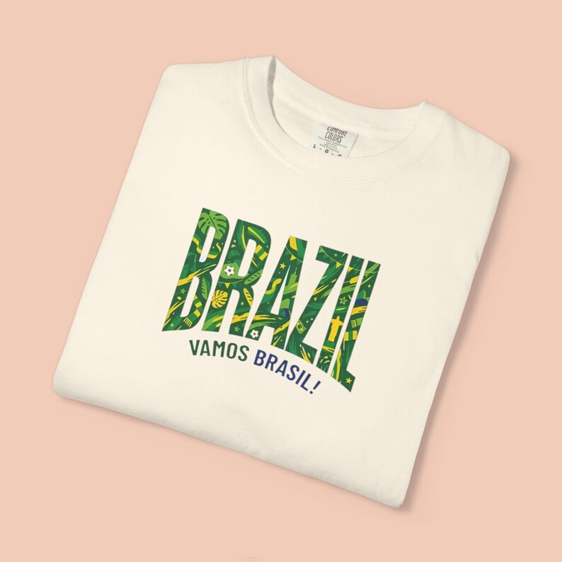 Brazil Soccer Shirt 2026, Brazil Football Tee, Brazilian Flag Shirt, World Soccer 2026 Shirt, Brazil Fan Tee, Game Day Shirt image 8