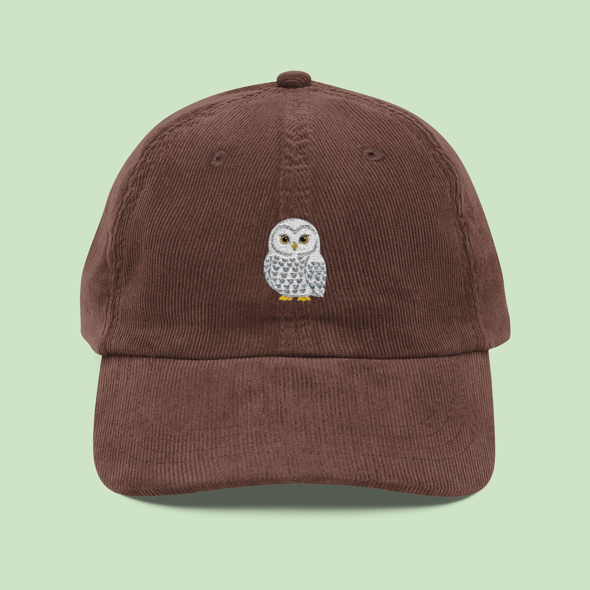 Embroidered Owls Hat | Vintage Bird Cap