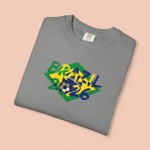 Brazil Soccer Shirt 2026, Brazil Football Tee, Brazilian Flag Shirt, World Soccer 2026 Shirt, Brazil Fan Tee, Game Day Shirt image 12