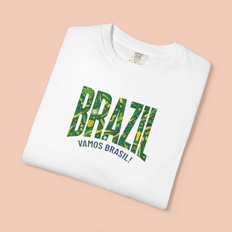 Brazil Soccer Shirt 2026, Brazil Football Tee, Brazilian Flag Shirt, World Soccer 2026 Shirt, Brazil Fan Tee, Game Day Shirt image 7