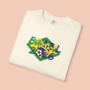 Brazil Soccer Shirt 2026, Brazil Football Tee, Brazilian Flag Shirt, World Soccer 2026 Shirt, Brazil Fan Tee, Game Day Shirt