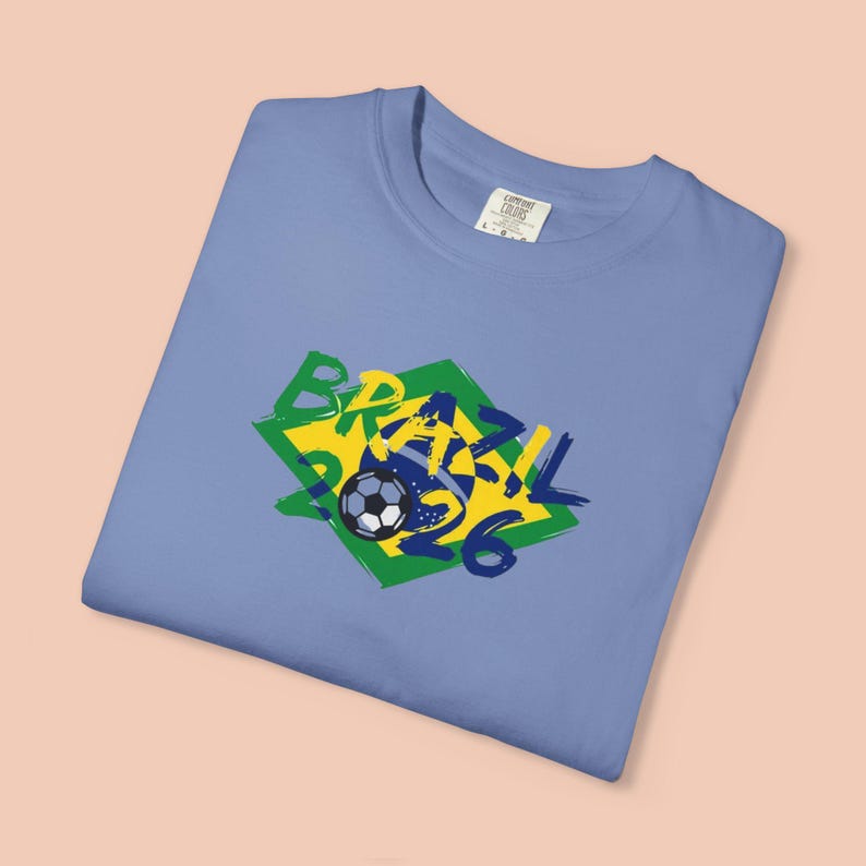 Brazil Soccer Shirt 2026, Brazil Football Tee, Brazilian Flag Shirt, World Soccer 2026 Shirt, Brazil Fan Tee, Game Day Shirt image 11