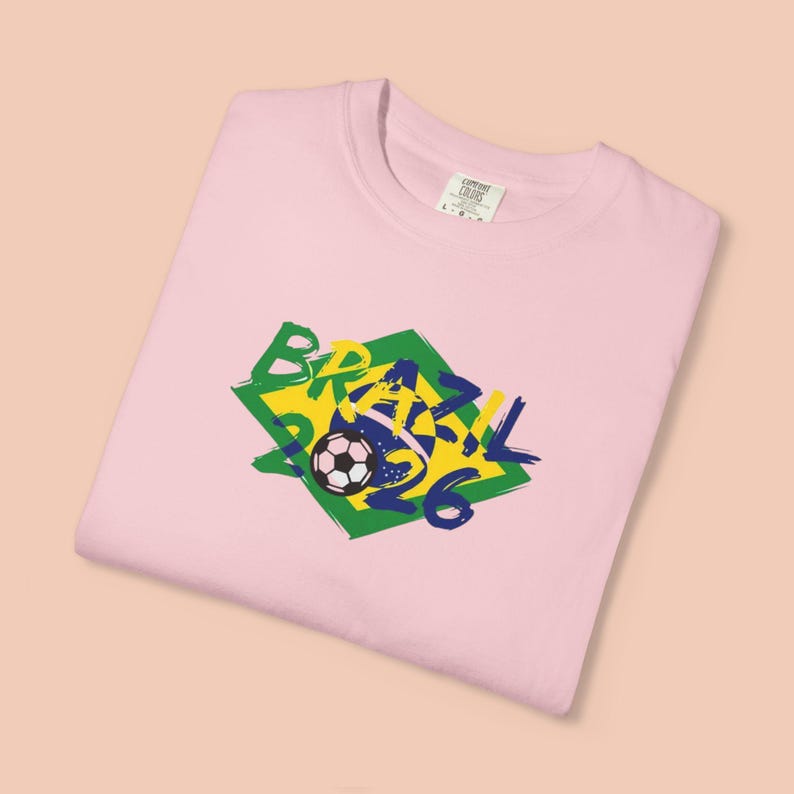 Brazil Soccer Shirt 2026, Brazil Football Tee, Brazilian Flag Shirt, World Soccer 2026 Shirt, Brazil Fan Tee, Game Day Shirt image 14