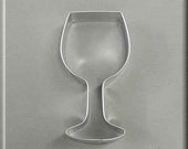 4 quot Wine Glass Metal Cookie Cutter NA8165